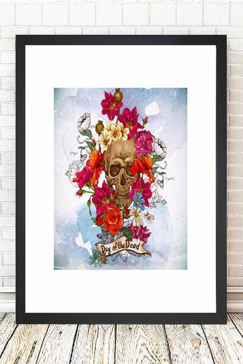 Siyah Çerçeveli Tablo 25 cm x 30 cm