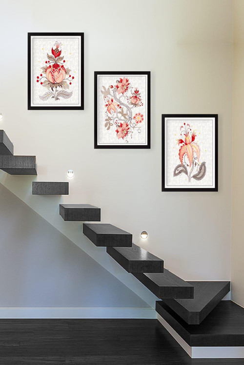 3 Parçalı Çerçeveli Tablo Set