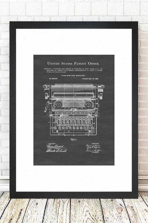 Siyah Çerçeveli Tablo 25 cm x 30 cm