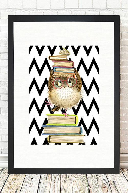 Siyah Çerçeveli Tablo 25 cm x 30 cm