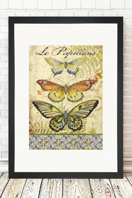 Siyah Çerçeveli Tablo 25 cm x 30 cm