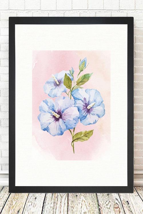 Siyah Çerçeveli Tablo 25 cm x 30 cm