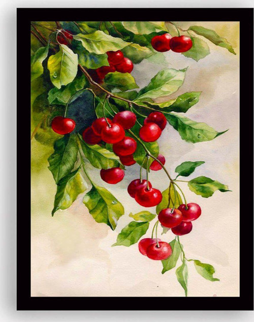 29x24 cm Siyah Çerçeveli Tablo