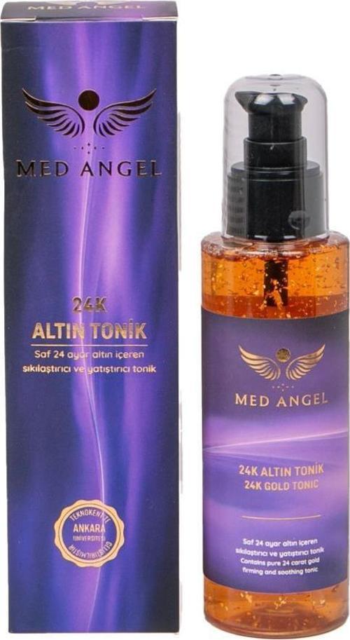 MED ANGEL 24K ALTIN TONİK SAF 24 AYAR ALTIN İÇEREN SIKILAŞTIRICI VE YATIŞTIRICI TONİK 150 ML
