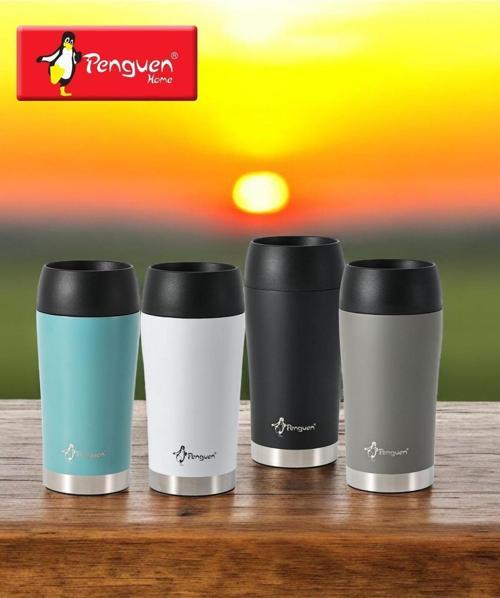 300 ML Çift Katlı çelik Termos Kahve Kupası Renkli
