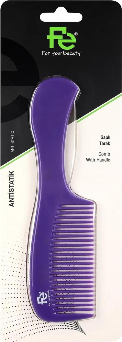 Antistatik Saplı Tarak Fech210 - Mor