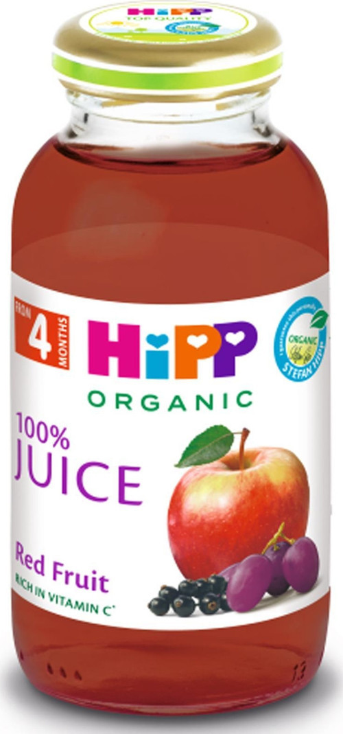 Organik Kırmızı Meyveli Elma Suyu 200 ml