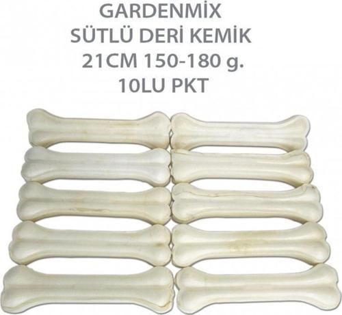 Sütlü Deri Kemik 21cm 150-180 G 10'lu
