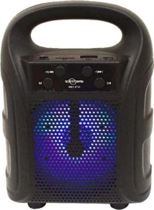 Işıklı 5W Hoparlör Taşınabilir Bluetooth Wireless Radyolu Sd Kart USB Girişli Tutmalı Hoparlör