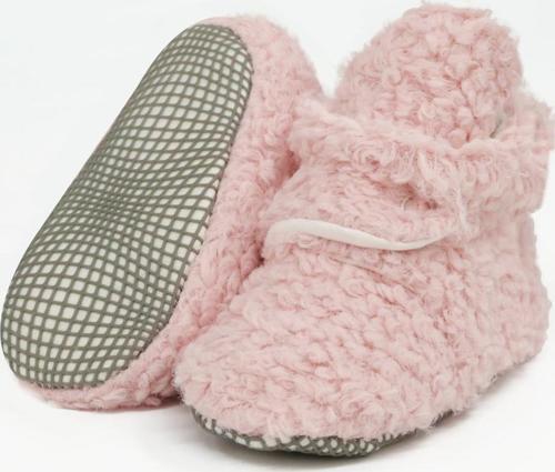 Teddy Bebek Pandufu, Kaydırmaz Taban, Organik Pamuk Astar, Ev Kreş Ayakkabısı