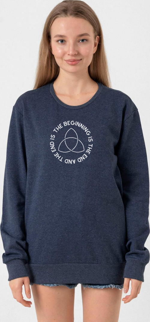 Dark The Beginning İndigo Kadın 2ip Sweatshirt