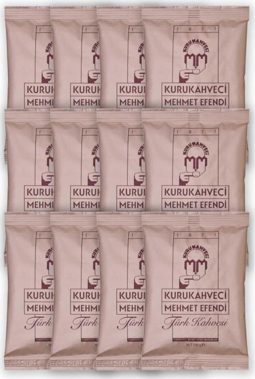 Türk Kahvesi 100 G Folyo Ambalaj X 12 Adet