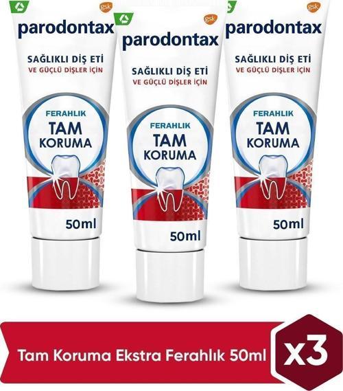 Tam Koruma Ekstra Ferahlık 50Ml X 3 Adet