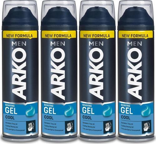 Men Cool Tıraş Jeli 4X200Ml