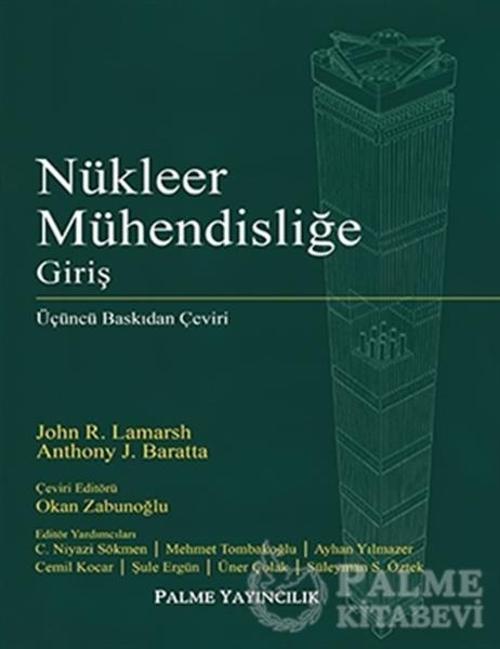 Nükleer Mühendisliğe Giriş - Palme - Palme Yayınları