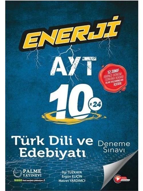Palme Ayt Edebiyat Deneme Sınavı 1.Dönem - Palme Yayınları