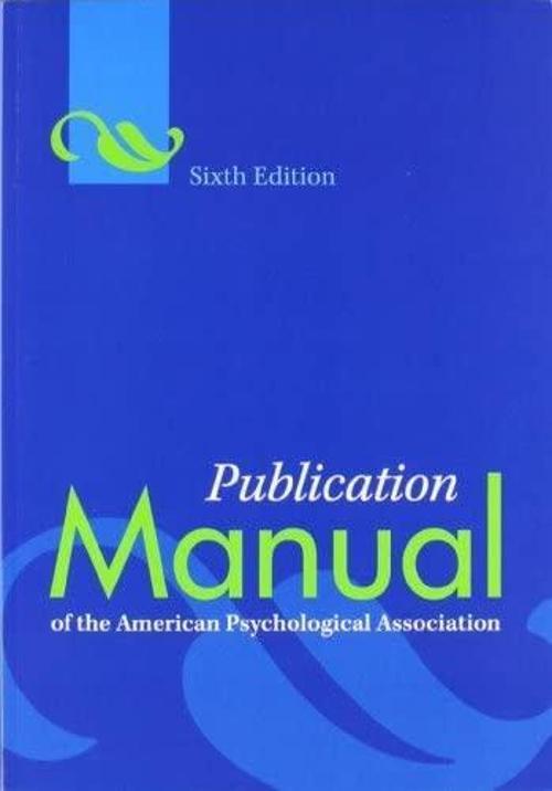 Publıcatıon Manual Of The Amerıcan Psychologıal Assocıatıon 6Th Ed. - Palme Yayınları