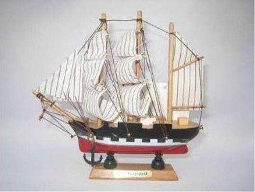 Maket Gemi 16X4X16cm Dekoratif Hediyelik Ev Ofis Aksesuarı