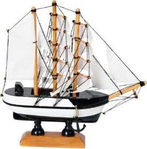 MAKET GEMİ SET 16X4.5X15 cm Dekoratif Hediyelik Ev Ofis Aksesuarı
