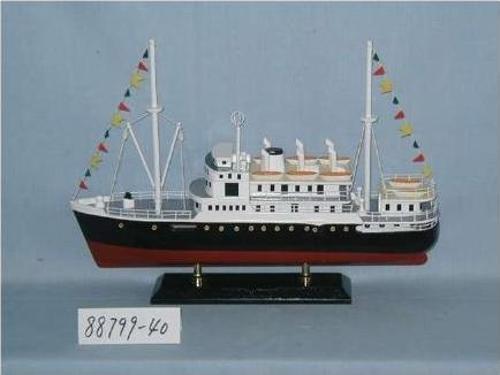 Maket Yolcu Gemisi 40X8X30 cm Hediyelik Dekoratif Masüstü Ev Aksesuarı 
