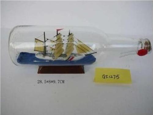ŞİŞE GEMİ Dekoratif Hediyelik Ev Ofis Aksesuar 
