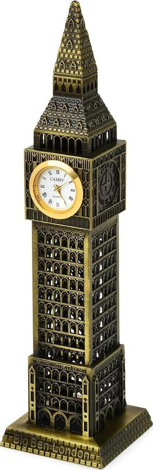 Bigben İngiltere Metal Saat kulesi 24 cm