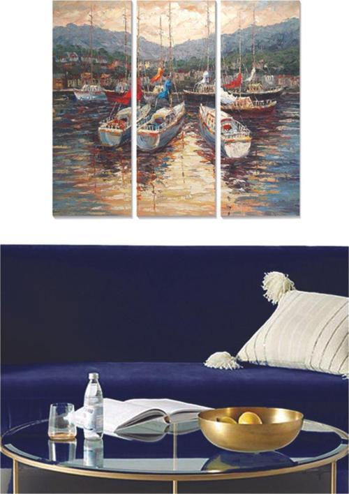 3 Parçalı Mdf Tablo