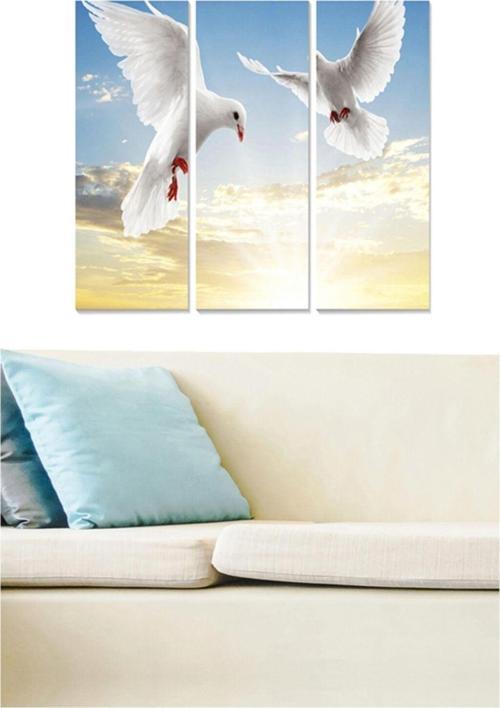 3 Parçalı Mdf Tablo