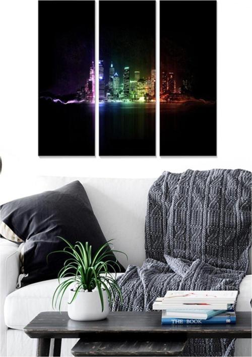 3 Parçalı Mdf Tablo