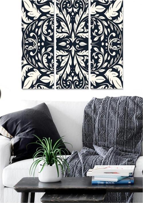 3 Parçalı Mdf Tablo