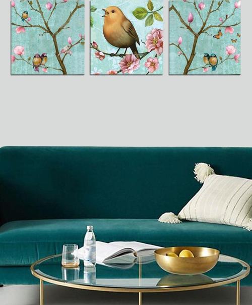 3 Parçalı Mdf Tablo