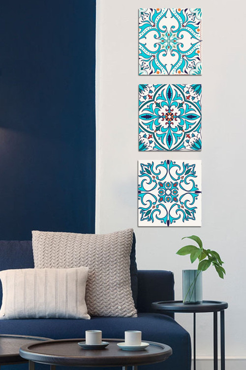 3 Parçalı Mdf Tablo