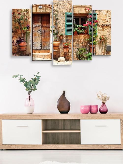5 Parçalı 120X60 cm Mdf Tablo
