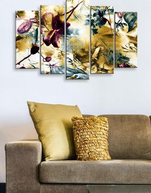 5 Parçalı 120X60 cm Mdf Tablo