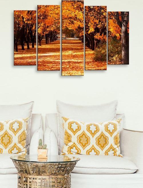 5 Parçalı 120X60 cm Mdf Tablo