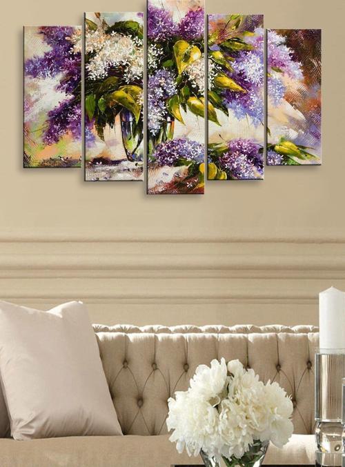 5 Parçalı 120X60 cm Mdf Tablo