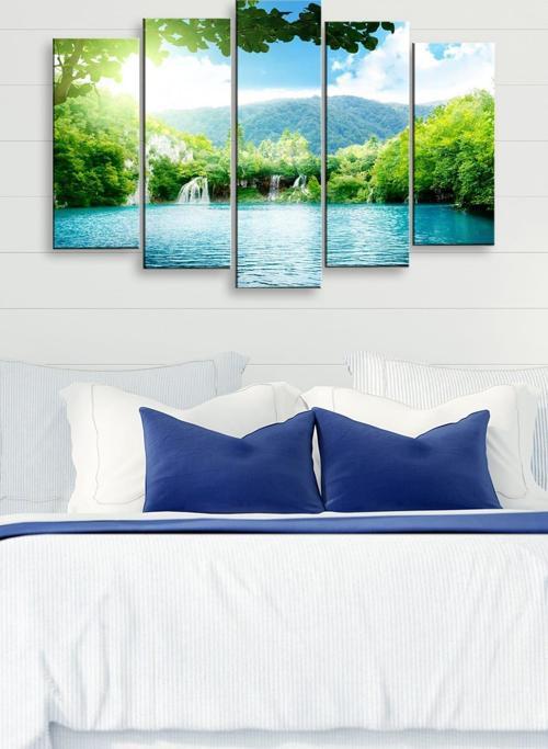 5 Parçalı 120X60 cm Mdf Tablo