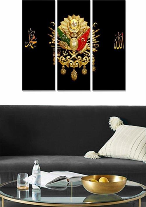 3 Parçalı Mdf Tablo