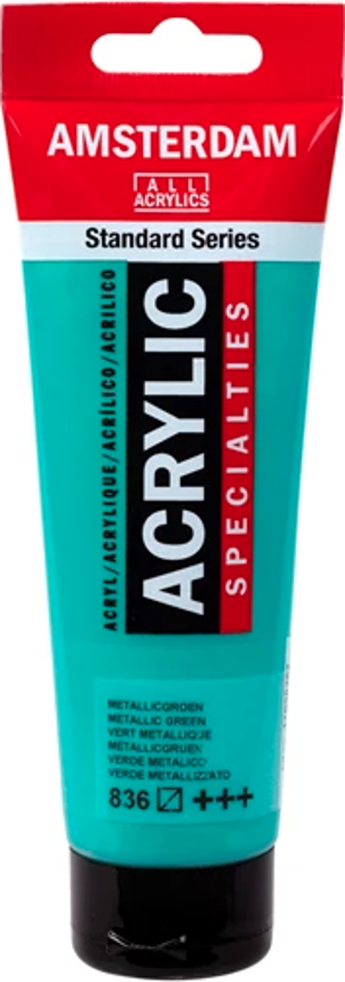 Standart Akrilik Boya 120ml Metallic Green / 836