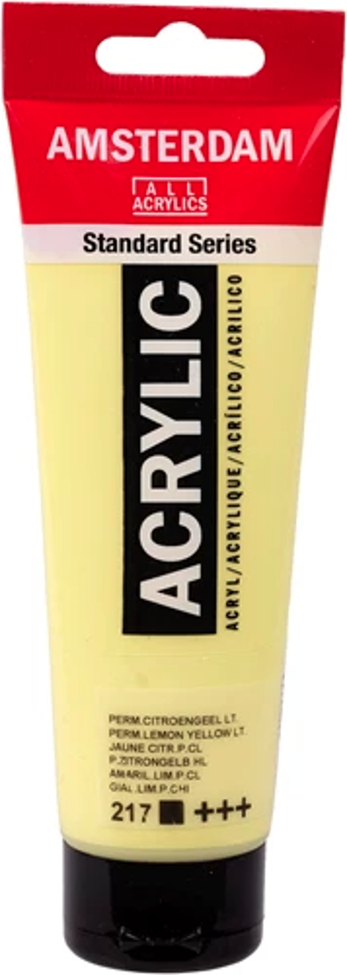 Standart Akrilik Boya 120ml Permanent Lemon Yellow Light / 217