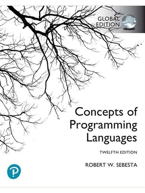 Concepts Of Programming Languages - Pearson