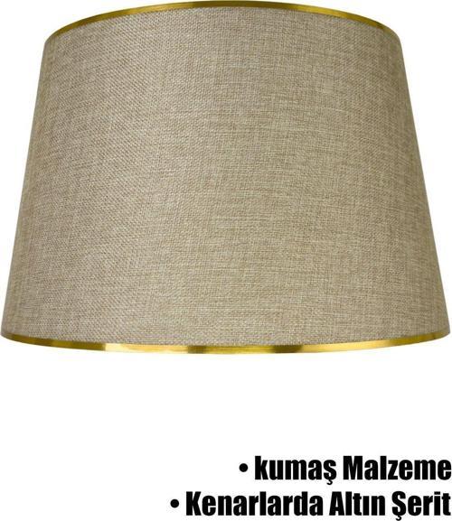 Kumbeji Gold Şeritli Lambader Şapkası