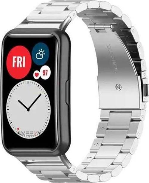 Huawei Watch Fit 2 İçin Ironweft Döküm Çelik Metal Kordon - Dayanıklı ve Şık