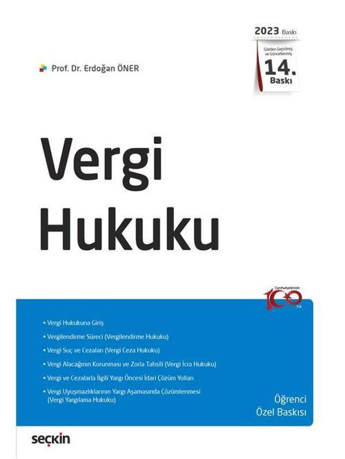 VERGİ HUKUKU 14.BASKI - SEÇKİN YAYINCILIK