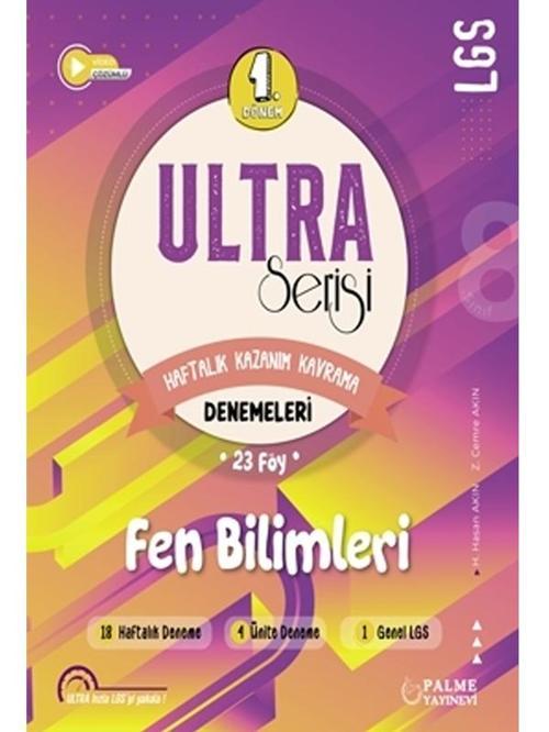 Ultra Serisi Lgs 1. Dönem Fen Bilimleri Denemeleri Haftalık Kazanım Kavrama 23 Föy - Palme Yayınları