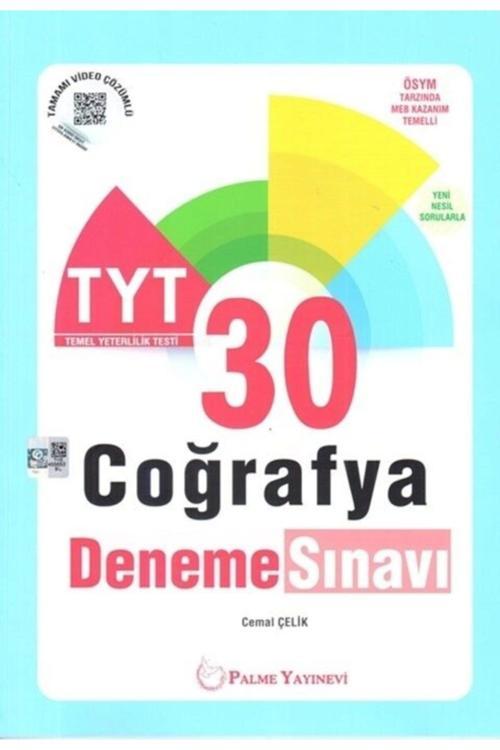 Palme Yayınları Tyt Coğrafya 30 Deneme Sınavı