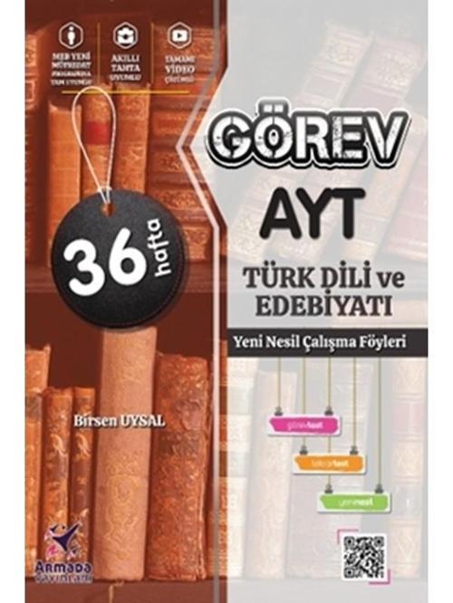 Armada Görev Yks Ayt Türk Dili Ve Edebiyatı Yeni Nesil Çalışma Föyleri (36 Hafta) - Armada Yayınları