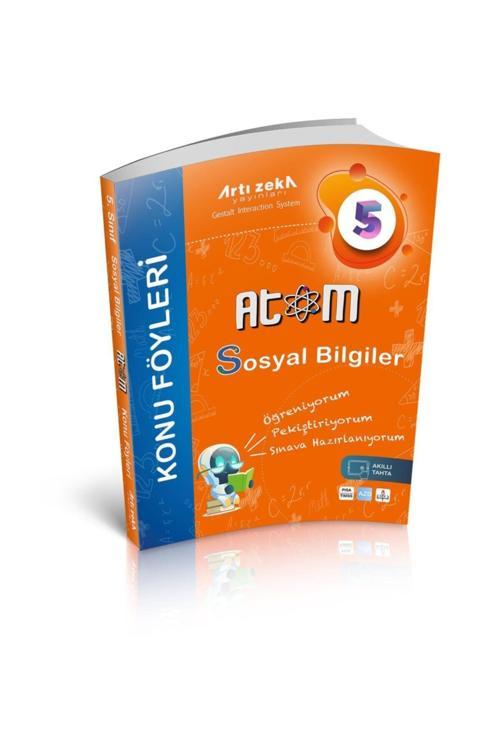Artı Zeka 5. Sınıf Atom Beceri Temelli Sosyal Bilgiler Konu Uygulama Seti (Föyler) - Artı Zeka Yayınları