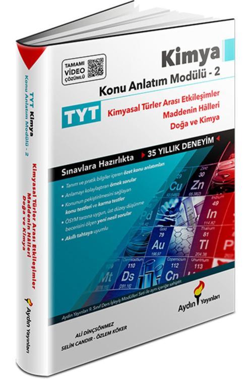 Tyt Kimya Konu Anlatım Modülü 2 (Kimyasal Türler Arası Etkileşimler-Maddenin Halleri - Aydın Yayınları