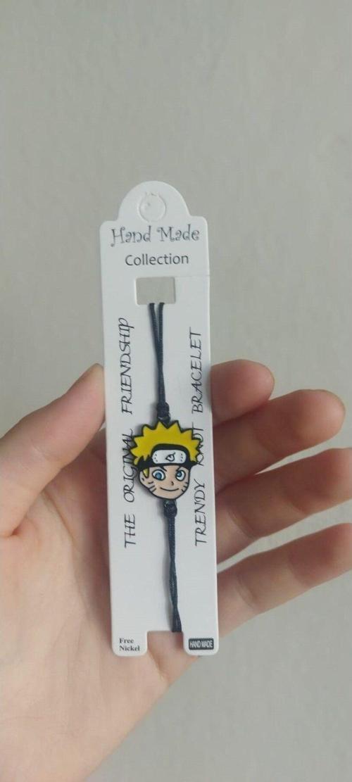 Anime Naruto  Ayarlanabilir Bileklik 1 Adet Şık Takı Aksesuar